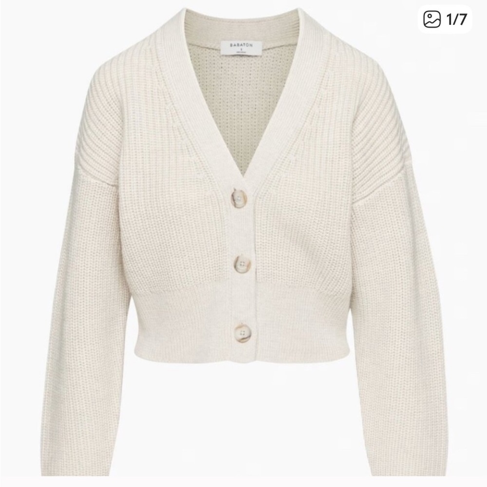Aritzia Babaton Canberra Merino Wool Cardigan